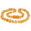 Amber Necklace baby teething honey raw