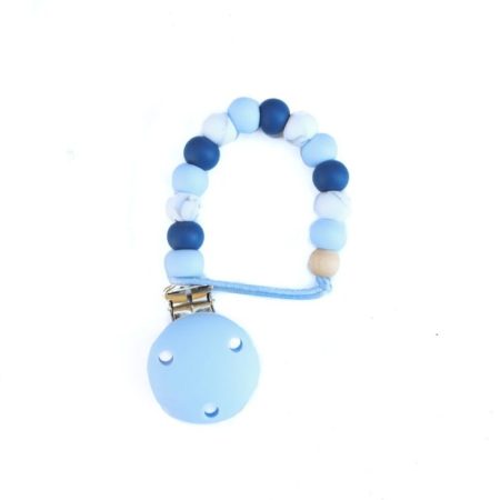 Dummy Clip Silicone Dummy Clip - Baby Blue Sapphire