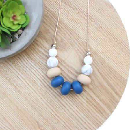 Amelia Silicone Necklace teething baby jewellery