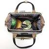 Black and Grey Nappy Bag Backpack Nappy Bag Backpack Grey and Black Australia leather diaper backpack bottle holder afterpay zippay baby essential