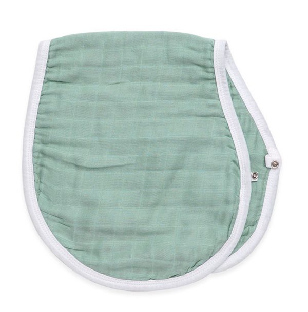 burp cloth bib burp cloth sage green