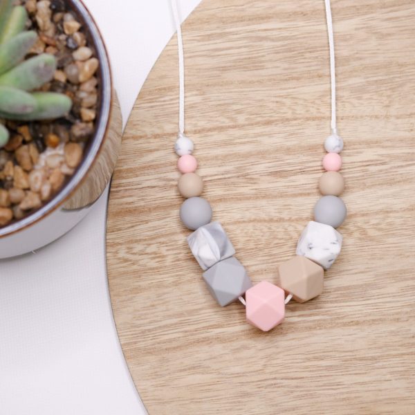 Silicone Necklace Abbie Silicone jewellery Nursing breastfeeding necklace