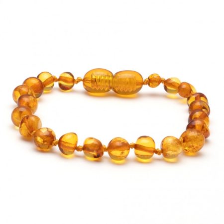 Amber Bracelet Honey  | Baby 14cm