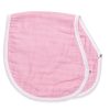 Bib Burp Cloth baby pink Australia Organic bamboo cotton baby bib burp cloth
