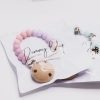 Dummy Clip White Dummy Chain White Christening dummy chain wedding dummy clip safety tested
