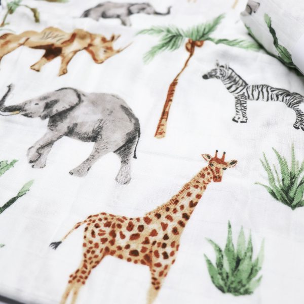 swaddle baby blanket made from bamboo cotton extra large design 120 x 120cm super soft baby blanket