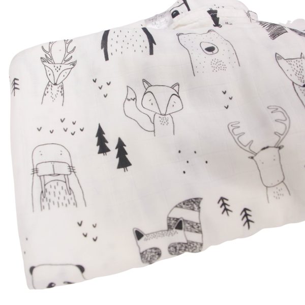 Swaddle Blankets Bamboo Cotton 120cm x 120cm Soft to touch and gentle against the skin. Our muslin cotton blankets are ideal for swaddling, use as a pram cover, nursing cover, burp cloth or play mat. Measuring 120cm x 120cm and made from organic bamboo cotton muslin, these swaddles are breathable and their generous size makes swaddling easy.