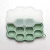 Silicone Frozen Food Tray - 10 Compartments Preparing food for you little ones made easy with our silicone food trays. These 10 compartment moulds make the perfect portion. Simply fill the moulds and pop it in the freezer of fridge. Sizing pairs perfectly with our silicone feeders. Made from food grade silicone, easy to clean and dishwasher safe. You can use for food storage or as a nipple tray for your little ones to explore new foods. Perfect for purees or water. 