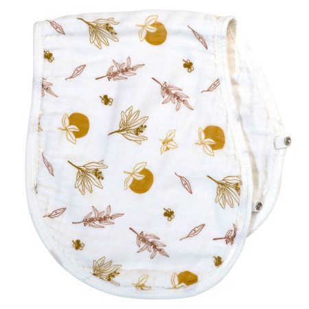 burp cloth gumnut Australiana koala possum Australia 2 in 1 burp cloth bib baby bib