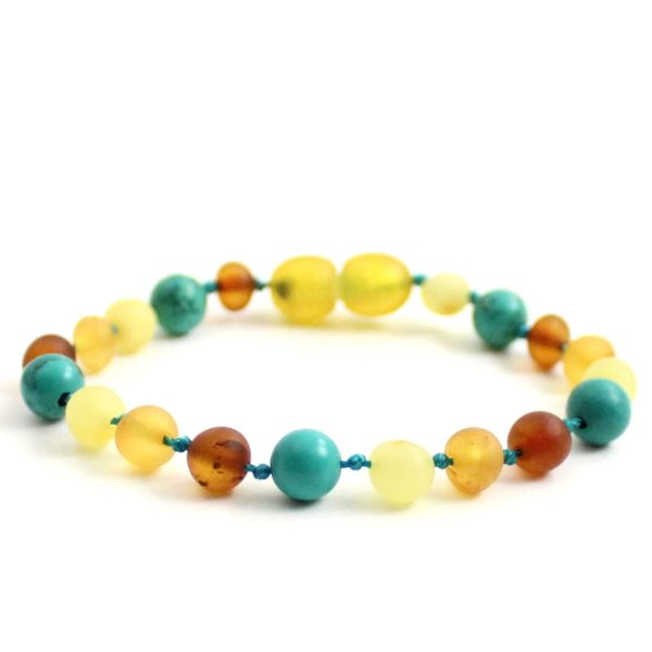 Buy Baltic Amber Bracelet in Sterling Silver (7.00 In) at ShopLC.