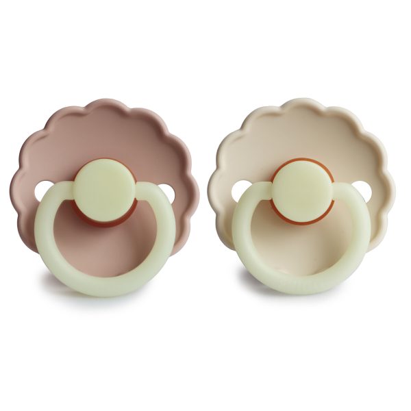 FRIGG DUMMIES The FRIGG dummies line of silicone pacifiers has been thoughtfully designed for your baby's comfort. The outward curve keeps the dummy