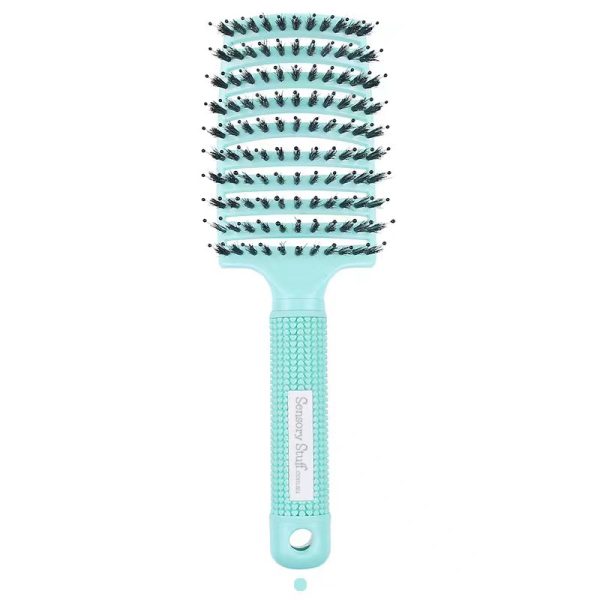 Tangle free hairbrush - Gold Introducing Sensory Stuff’s tangle free hairbrush. Say goodbye to painful hair brushing and hello to stress free brushing.