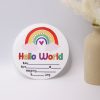 Birth Announcement Plaque Bright Announce baby to the world in an extra special way with our birth announcement plaques. Babies name, date, weight, time of birth and length. These beautiful keepsakes can we drawn on with an ultra fine point permanent m