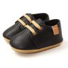 Casey Lace Up Shoes - Black Step into style with our adorable lace up tan baby shoes
