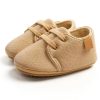 Casey Lace Up Shoes - Tan Step into style with our adorable lace up tan baby shoes