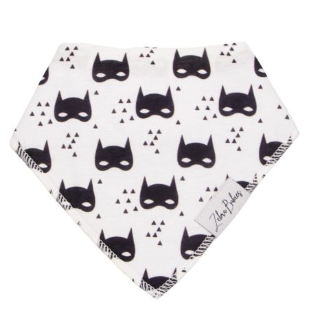 Dribble Bib Bandana Bib - Bat Mask