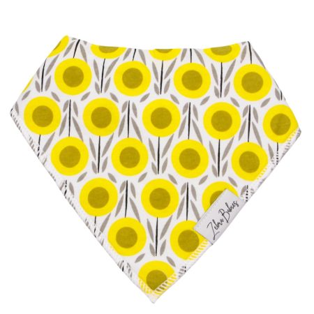 Dribble Bib Bandana Bib - Sun Dot
