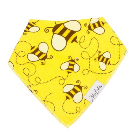 Dribble Bib Bandana Bib - Bumble Bee